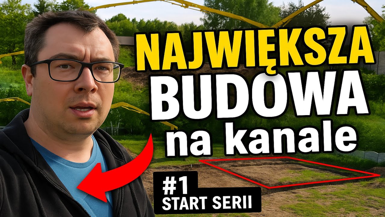Nie wierzyłem, że to zrobię… Buduję 300 m² od zera!