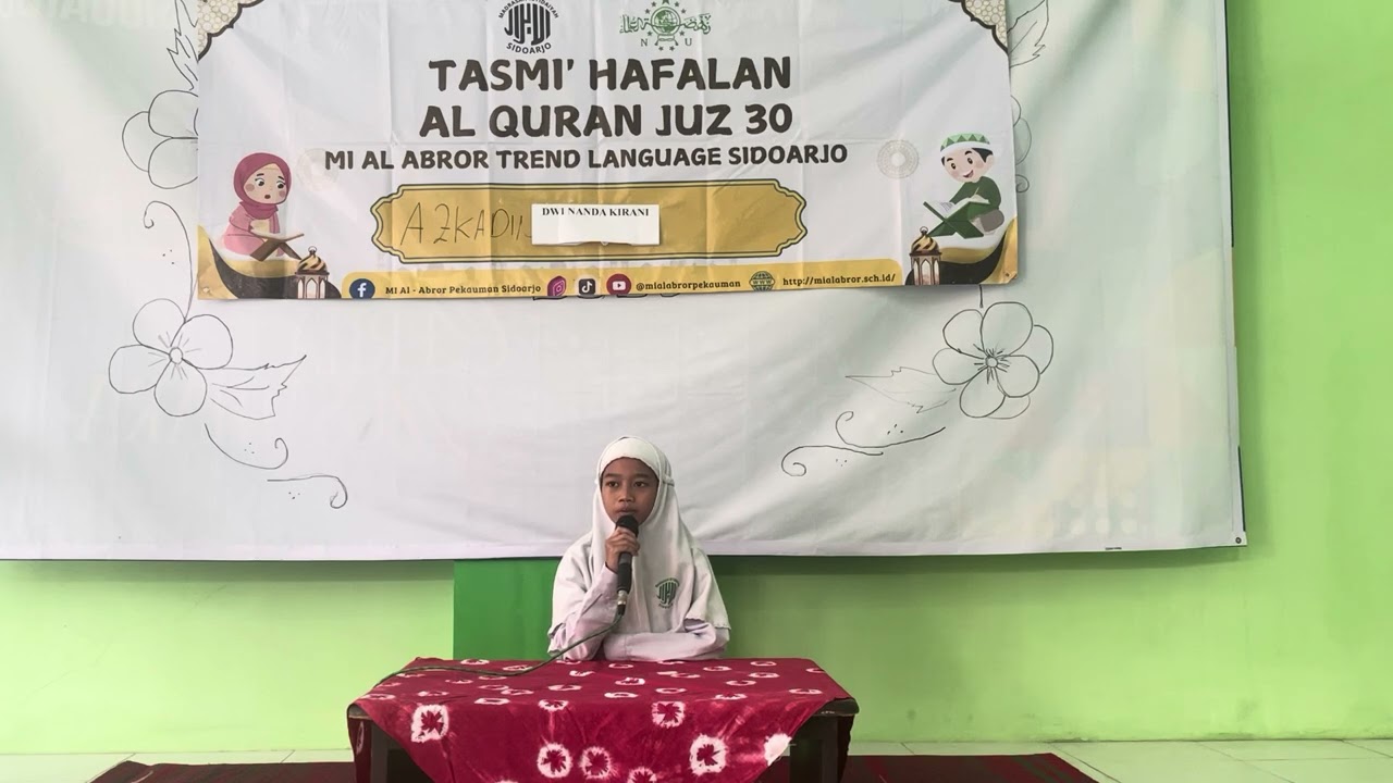TASMI' JUZ 30 DWI NANDA ||  Al Kausar, AL Maun, Al Kafirun.
