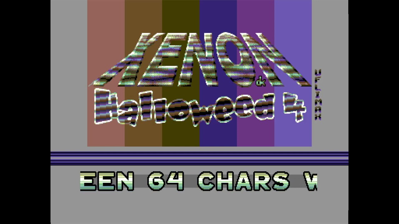 C64 Demo: Halloweed 4 by Xenon! 23 November 2024 !