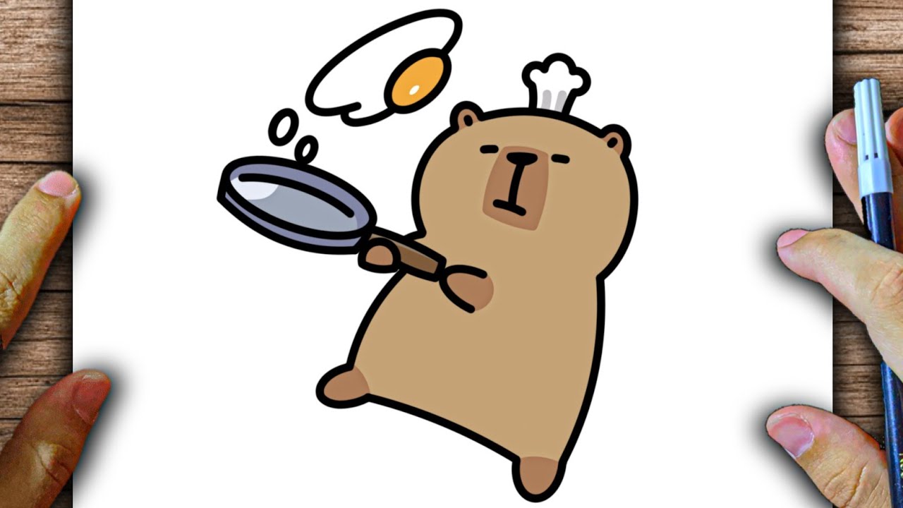 CÓMO DIBUJAR UN JEFE CAPIBARA