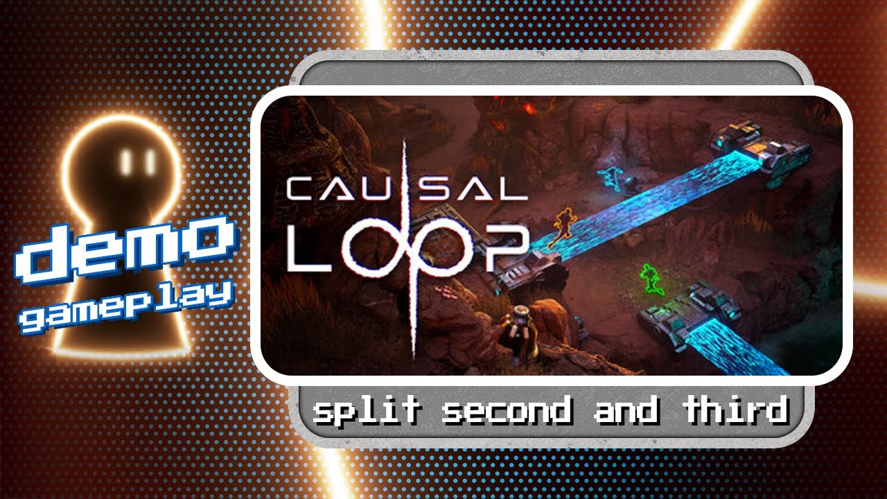 Causal loop demo gameplay | Split second and third! 🏃🏃‍♀️🏃‍♂️