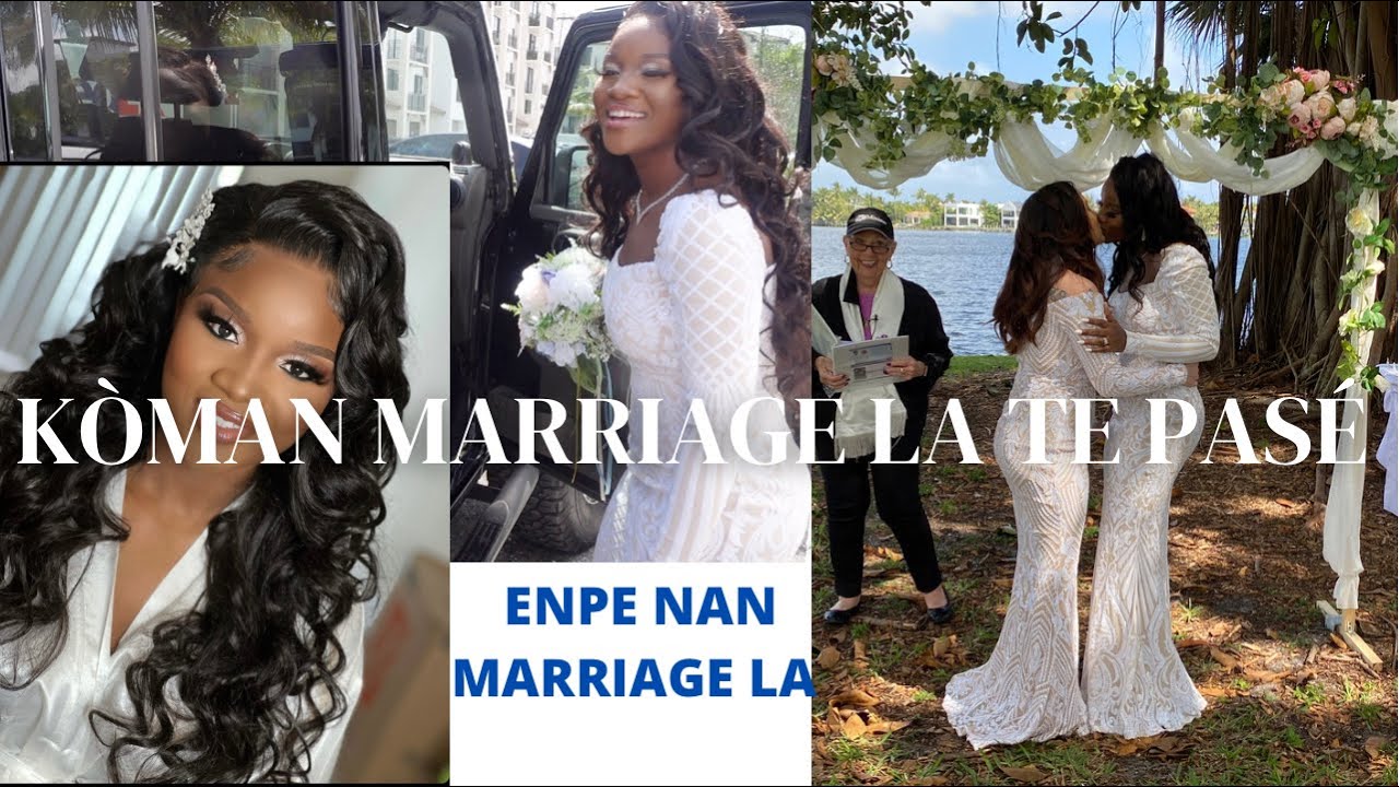 VLOG: ENPE NAN MARRIGE LA👰🏽👰💍💍 | KÒMAN TOUT BAGAY TE PASÉ NAN MARRIAGE LA