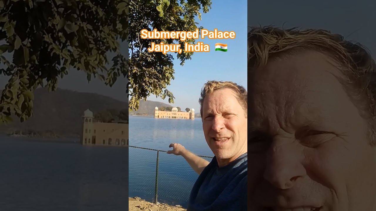 🇮🇳  Underwater Palace JAL MAHAL  Jaipur, India  #jaipurtourism #indiatourism #rajasthantravel #india