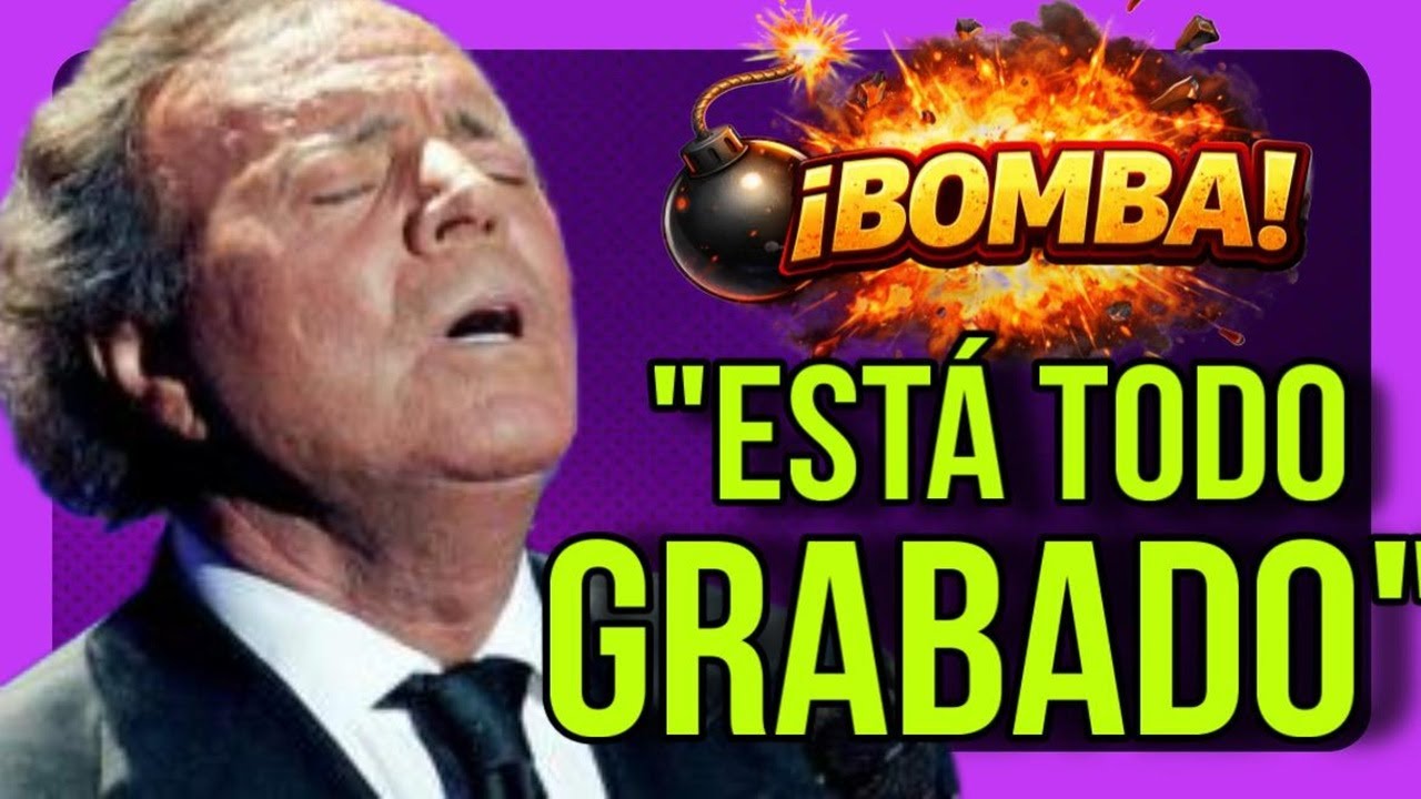 ¡BOMBA! Nuevas ACUSACIONES contra Julio Iglesias: “Está todo grabado”