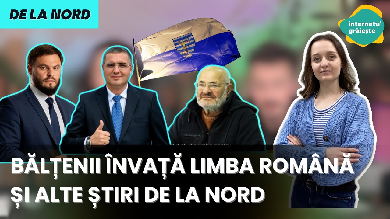 Bălțenii învață limba română și alte știri de la nord