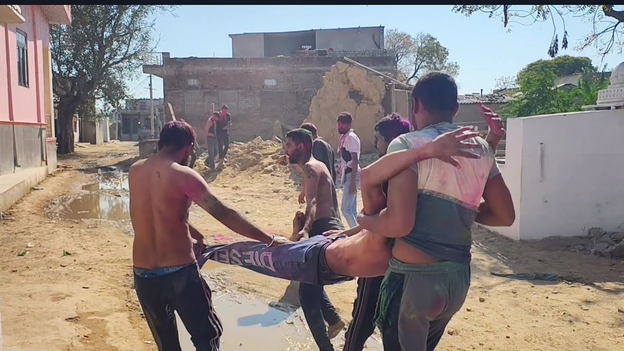 Dance on holi 
