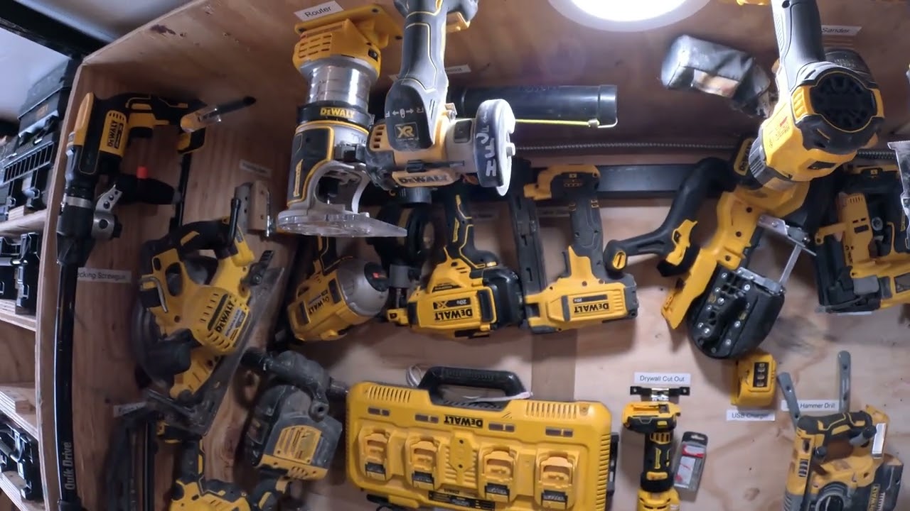 Tool trailer for a General Contractor, Electrician and Plumber