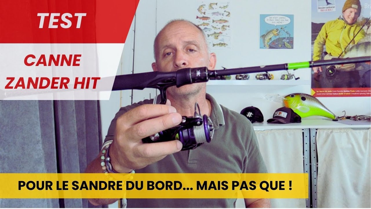 Test de la canne Prorex E Zander Hit de Daiwa