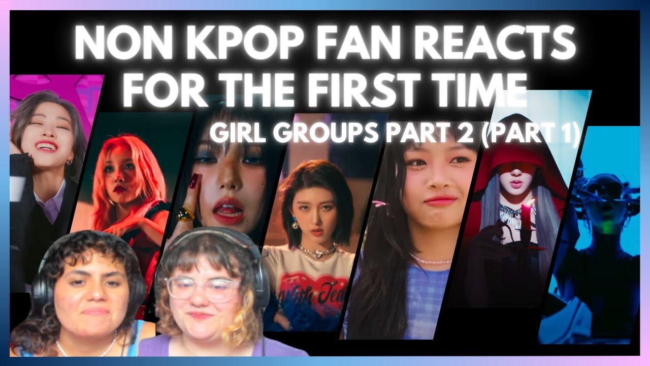 Non K-Pop Fan Reacts for the first time |Girl Groups P2| ITZY G-IDLE AESPA (part 1 of part 2)