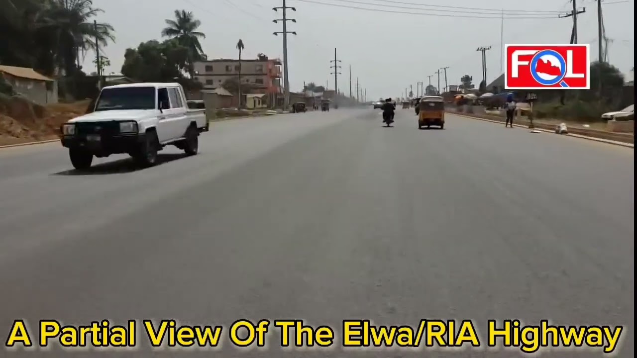 Progress Made Along The ELWA/RIA Road In Liberia