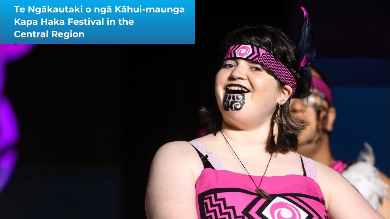 Te Ngākautaki o ngā Kāhui-maunga Kapa Haka Festival in the Central Region