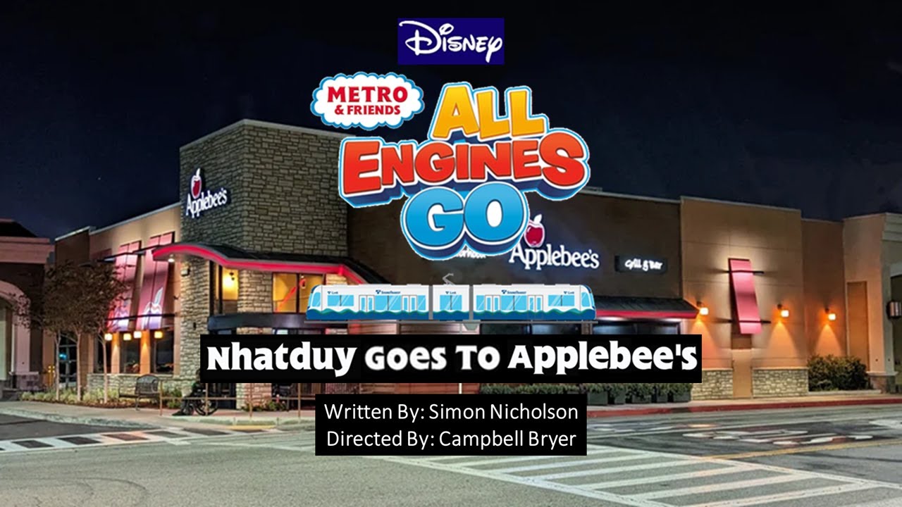 Metro And Friends: All Engines Go! - Nhatduy Goes To Applebee's 🍎 🐝 🍽️ (Episode)