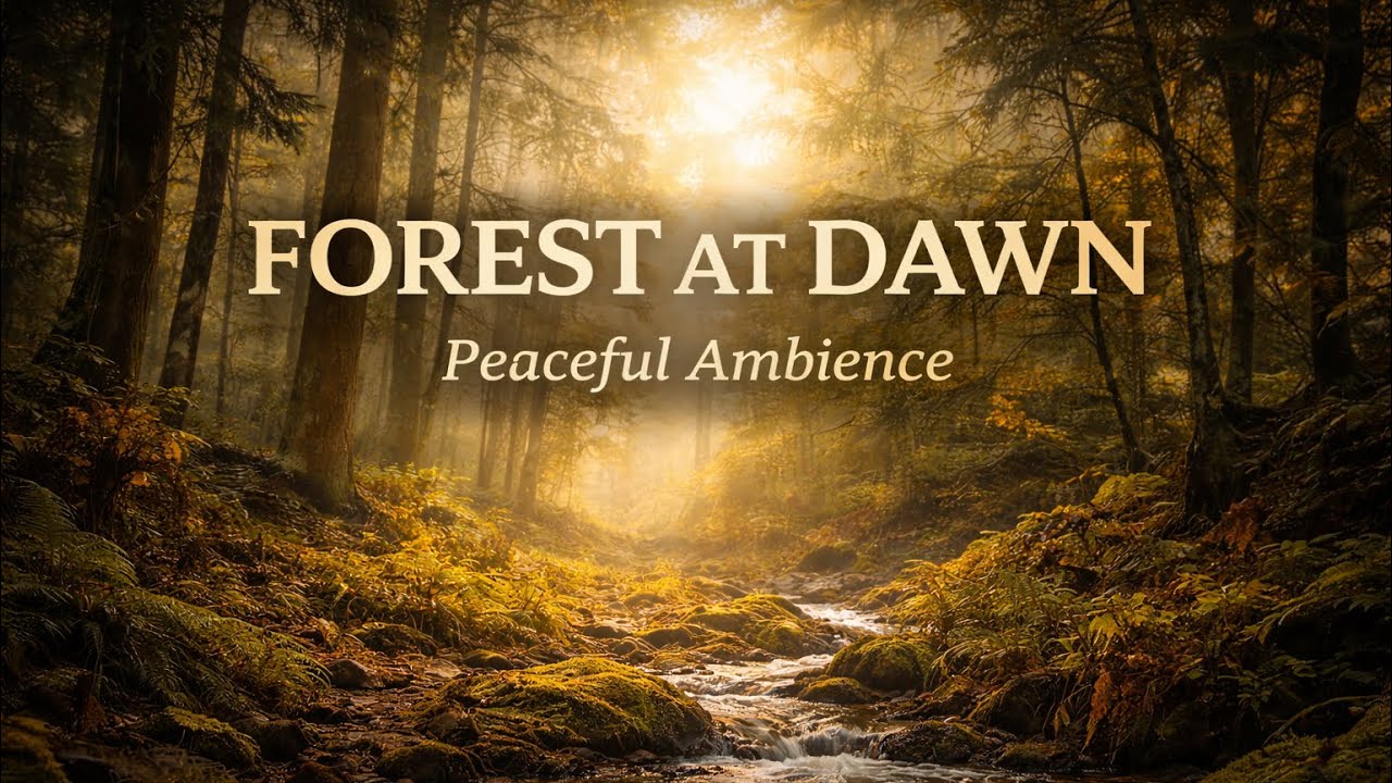 🌿 Relaxing Forest Sounds • 2 Hours of Nature Ambience for Sleep & Focus 😴📚