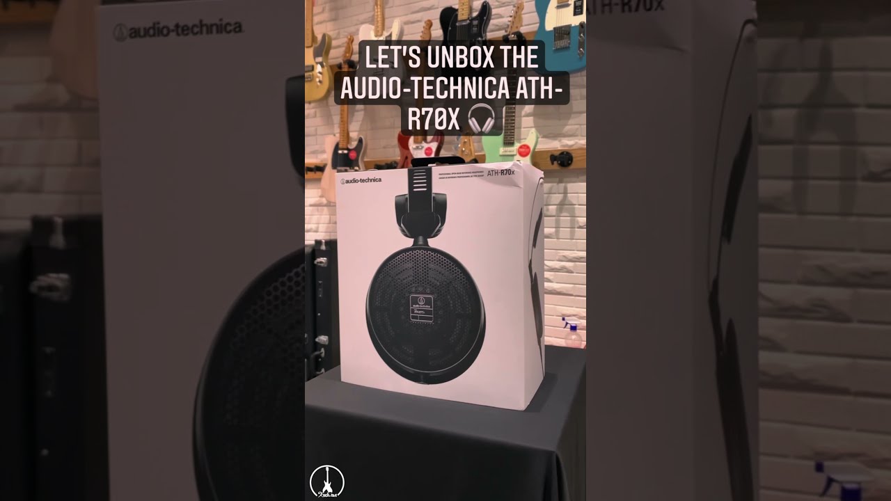 Unboxing Audio-Technica ATH-R70X - Rock.ma