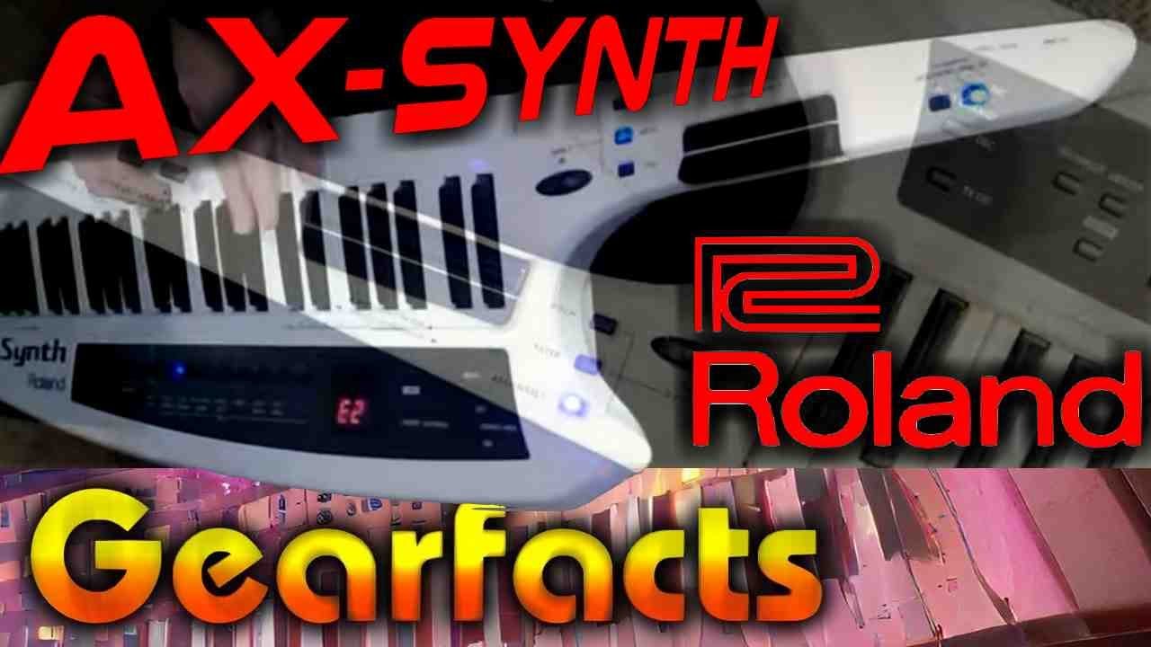 The Roland AX Synth Keytar was born for the stage, baby!