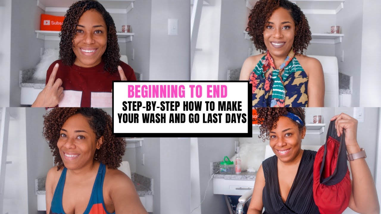 HOW TO: WASH-N-GO USING WETLINE EXTREME ( SEE HOW IT WEARS FOR 5 DAYS AND NIGHTTIME ROUTINE)