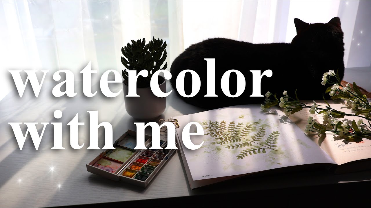 Watercolor With Me In the Forest Ep. 3 | Relaxing Painting and Chit Chat