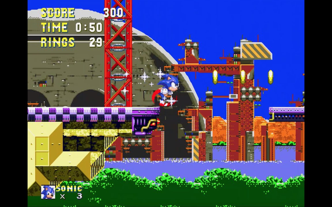 Sonic the Hedgehog 3 Complete: Launch Base Zone Act 1 (Sonic) [1080 HD]