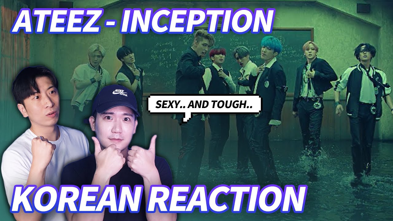 🔥(ENG) KOREAN RAPPERS react to ATEEZ (에이티즈) - 'INCEPTION'   🔥