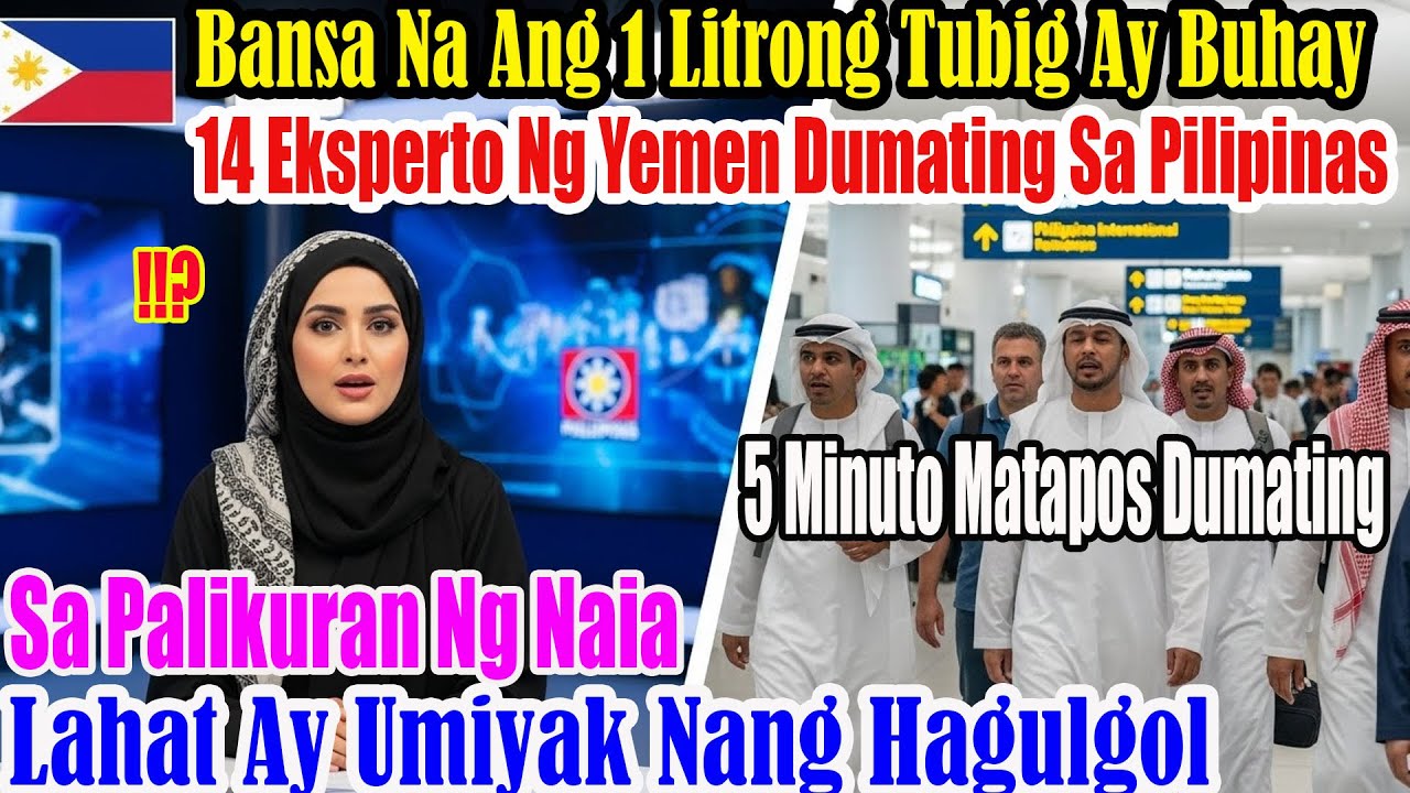 14 eksperto Yemen, emergency landing NAIA; 5 minuto, umiyak sa gripo. Pilipinas nagbago kinabukasan?