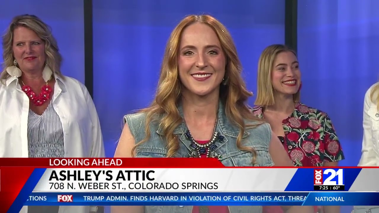 Ashley's Attic Promo on Fox 21 KXRM, 7-1-2025, pt. 1