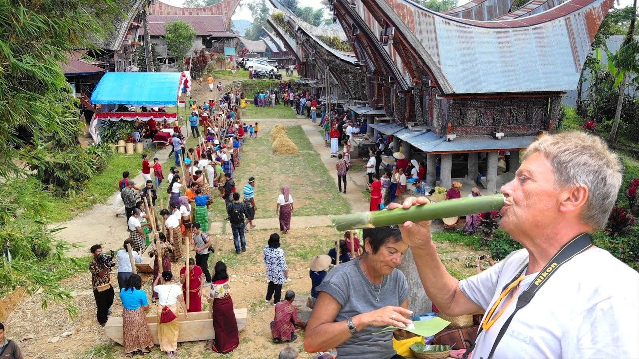 Jerman, pilipina, thailan, spanyol  ikut menikmati masakan Toraja