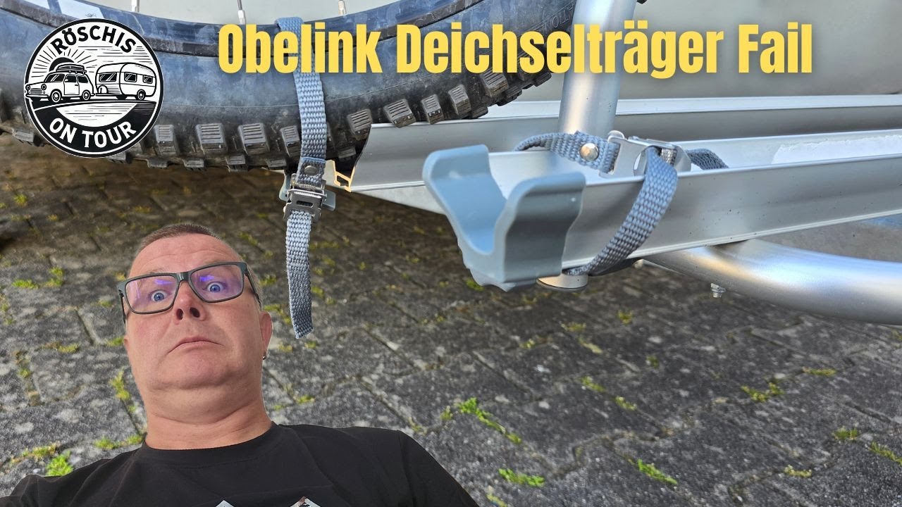 Obelink Front II Deichselträger 🚲 Problem mit Schutzkappe + Ersatzteile montiert | Camping Erfahrung