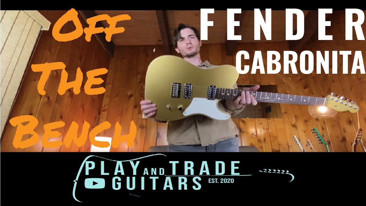 Fender Cabronita Telecaster FSR Limited Edition Aztec Gold GUITAR PLAYING DEMO // T.V. Jones Pickups