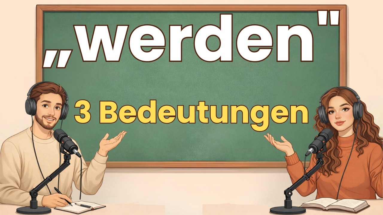 Deutsch Podcast | Deutsch Grammatik Ep 9: Werden – Futur, Passiv oder Veränderung?