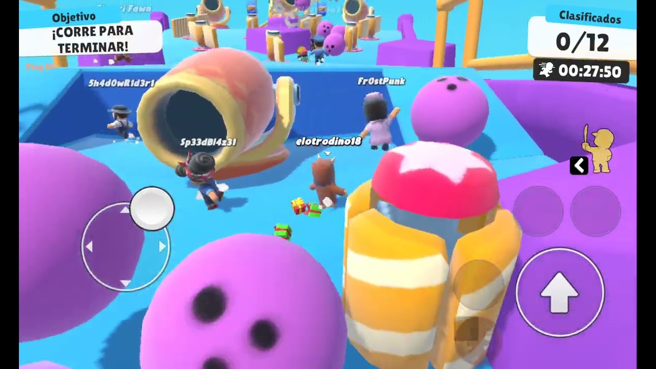 Jugando stumble guys