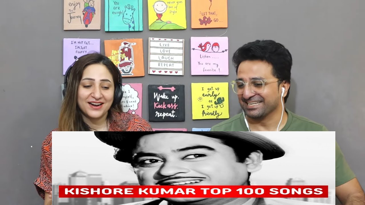 Pak Reacts to Top 100 Songs Of Kishore Kumar | Random 100 Hit Songs Of Kishore Kumar