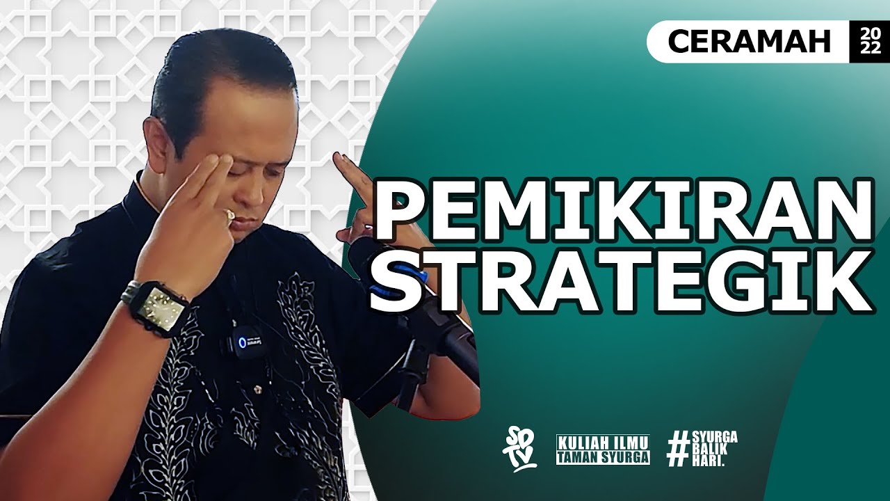 SYAMSUL DEBAT | PEMIKIRAN STRATEGIK