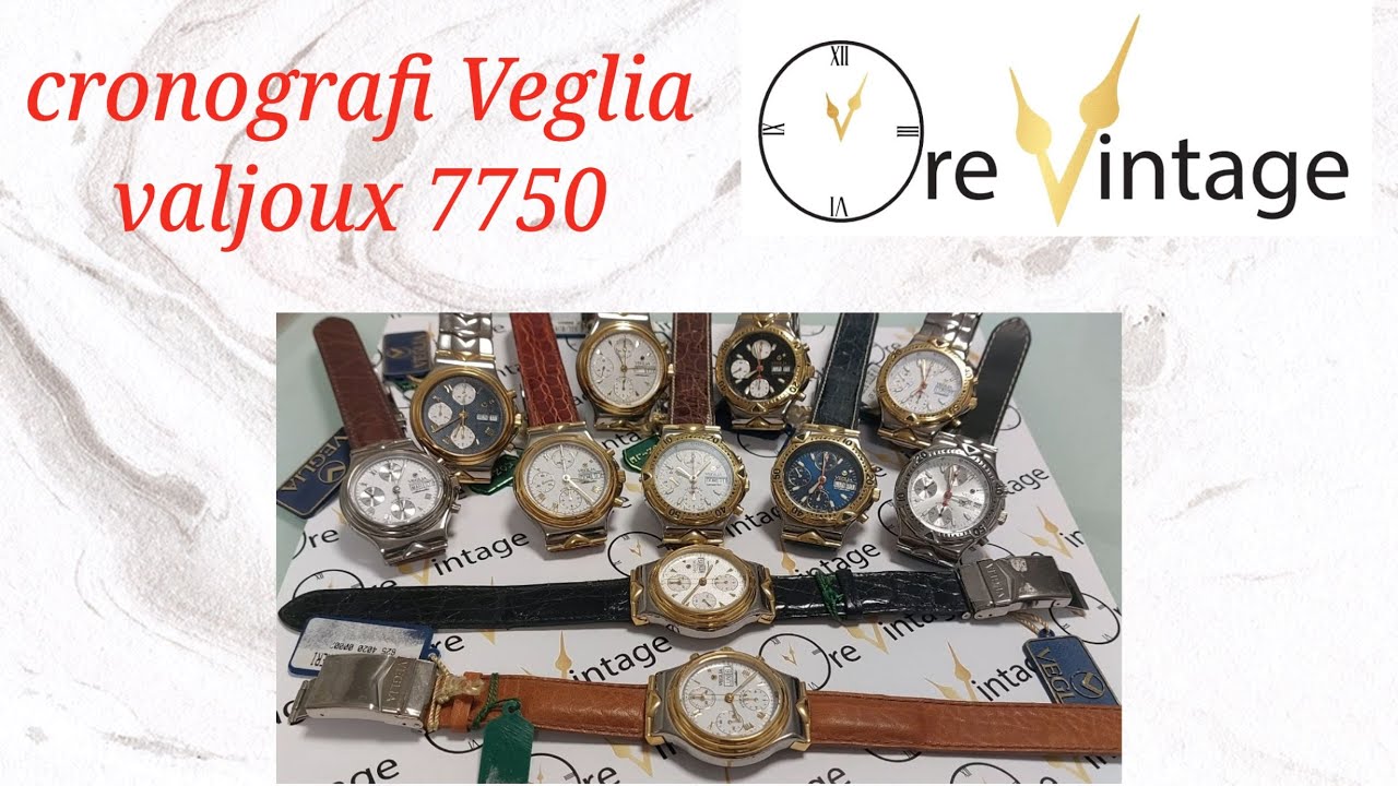 cronografi Veglia , Valjoux 7750
