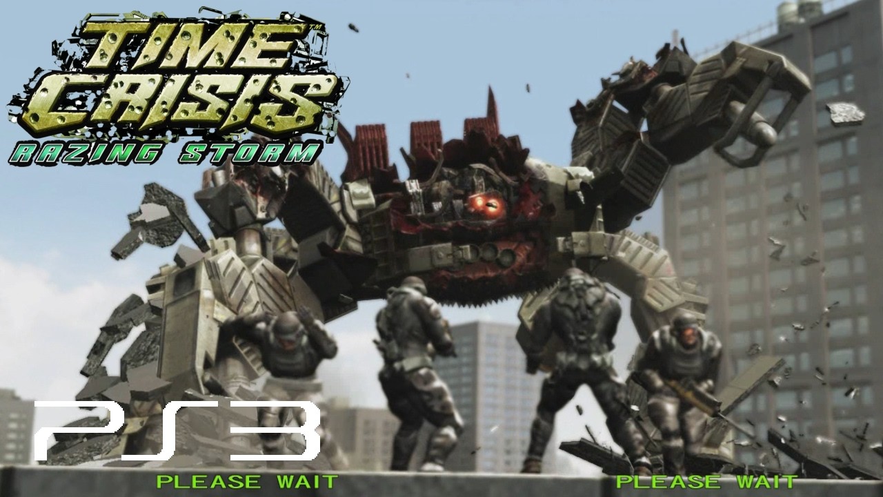 Time Crisis Razing Storm playthrough (PS3) (1CC)