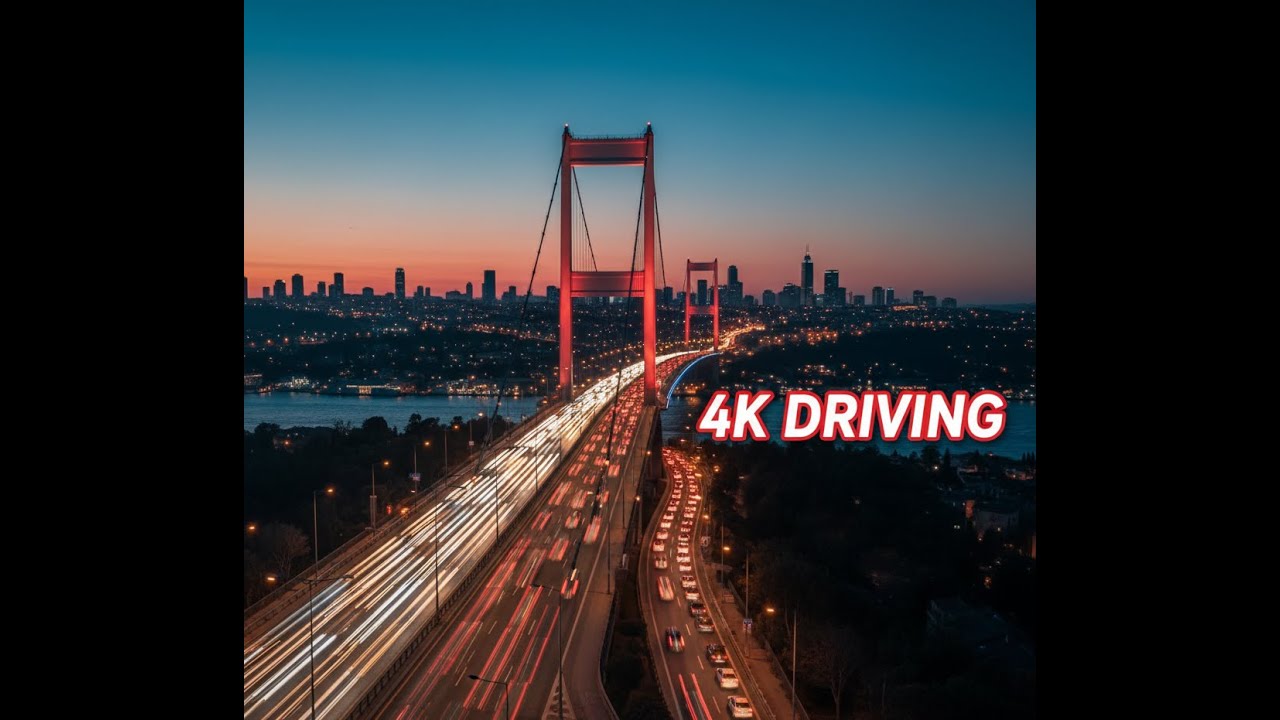 4K Chaos | Driving In Istanbul 1