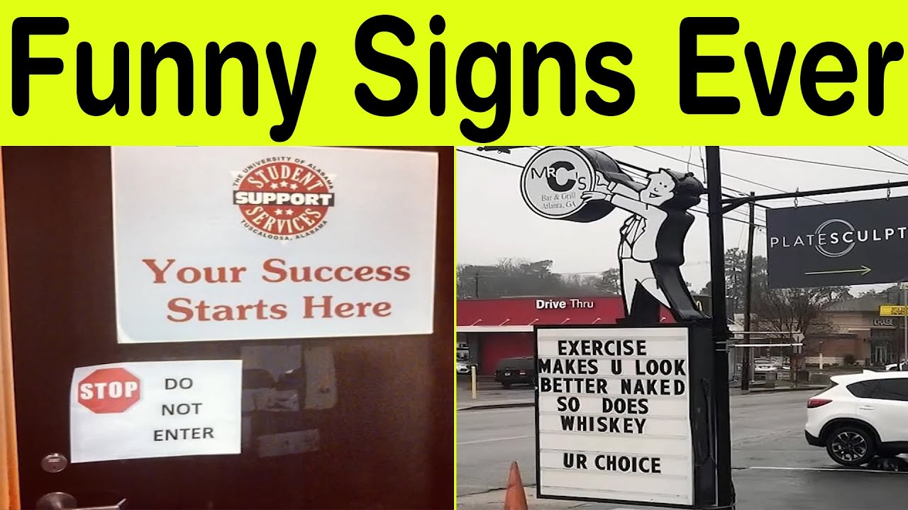 Funny Signs Ever That Went Too Far – You Can’t Unsee These! || Happy Panda