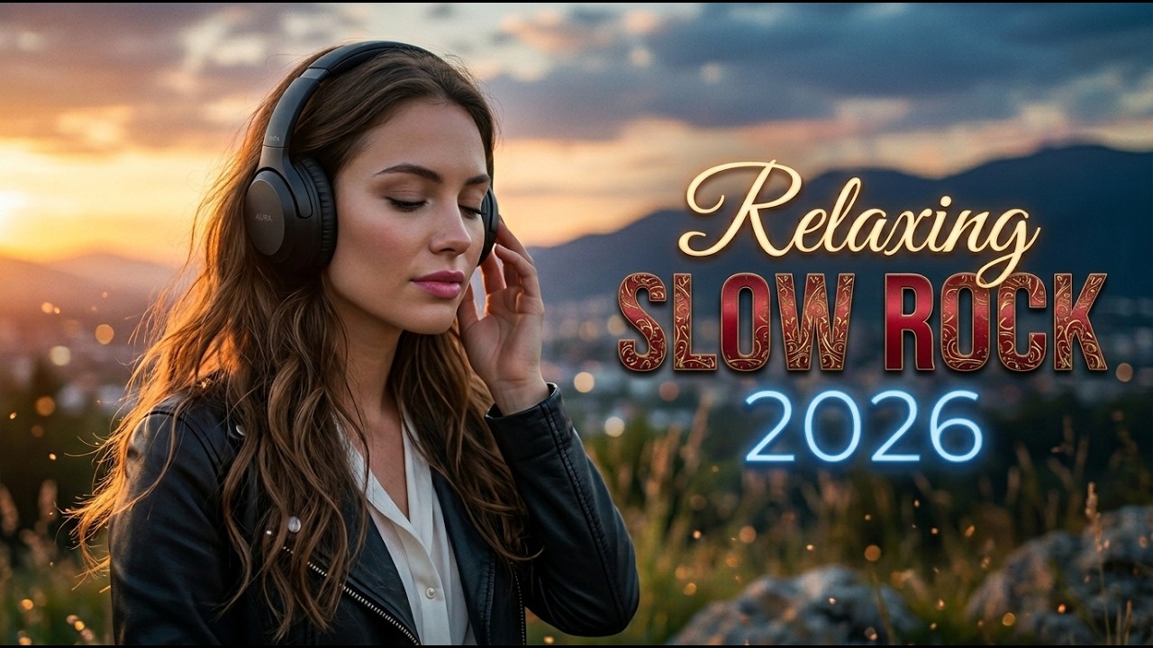 Late Night Slow Rock Chill ✨ | Healing & Relaxing Rock Playlist