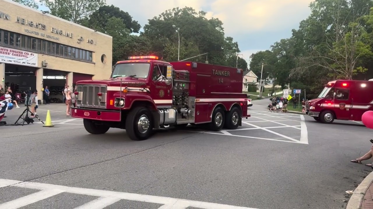 2025 Yorktown ny fire department parade