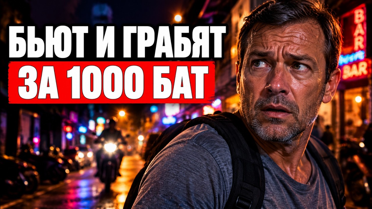 Нападения на туристов в Паттайе: Что на самом деле происходит на улицах?