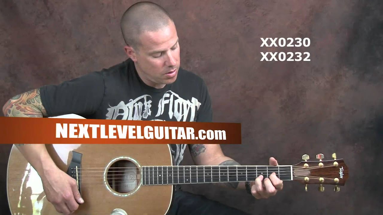 Acoustic guitar lesson Willie Nelson inspired chords licks Angel Flying Too Close Ground style song