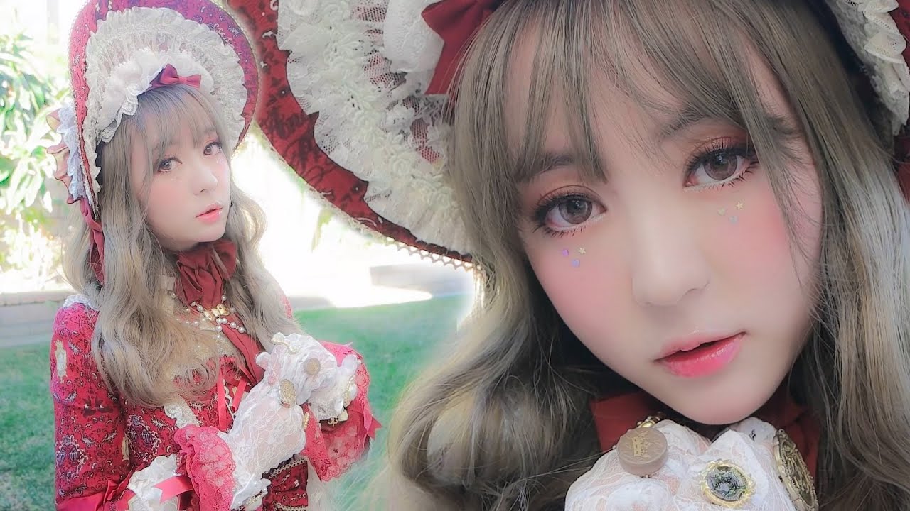 스위트 클래식 로리타룩 메이크업/Sweet classical lolita makeup tutorial