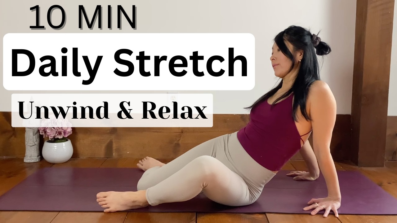 10 Min Daily Yoga Stretch to Unwind & Relaxㅣ Short & Sweet Release