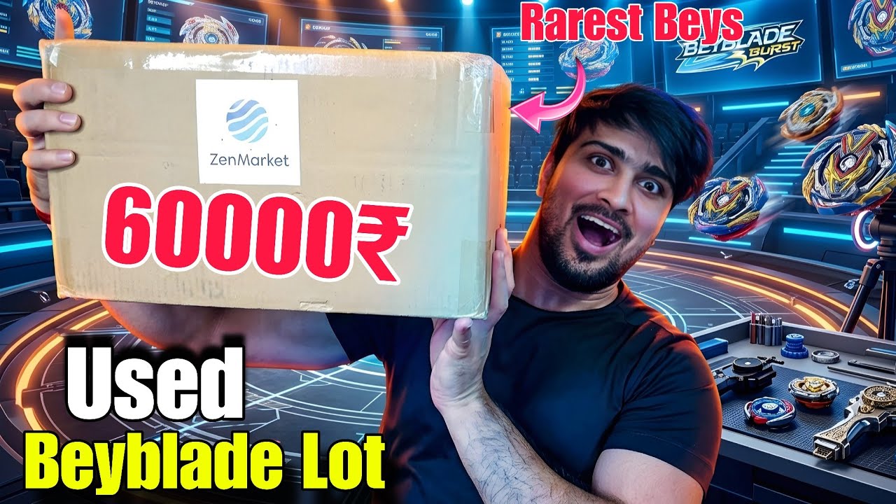 Unboxing 60000₹ Of Rare Beyblades | This One Shocked Me