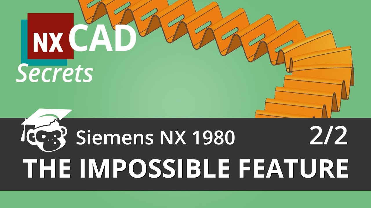 PART 2 -  become an Advanced NX User - free NX 1980 Tutorial:  