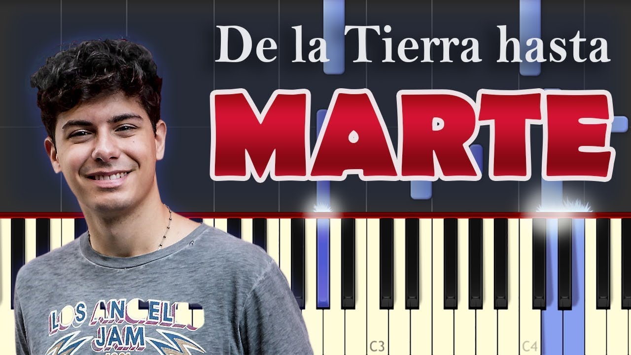 Alfred García - De La Tierra Hasta Marte | Piano Tutorial / Cover