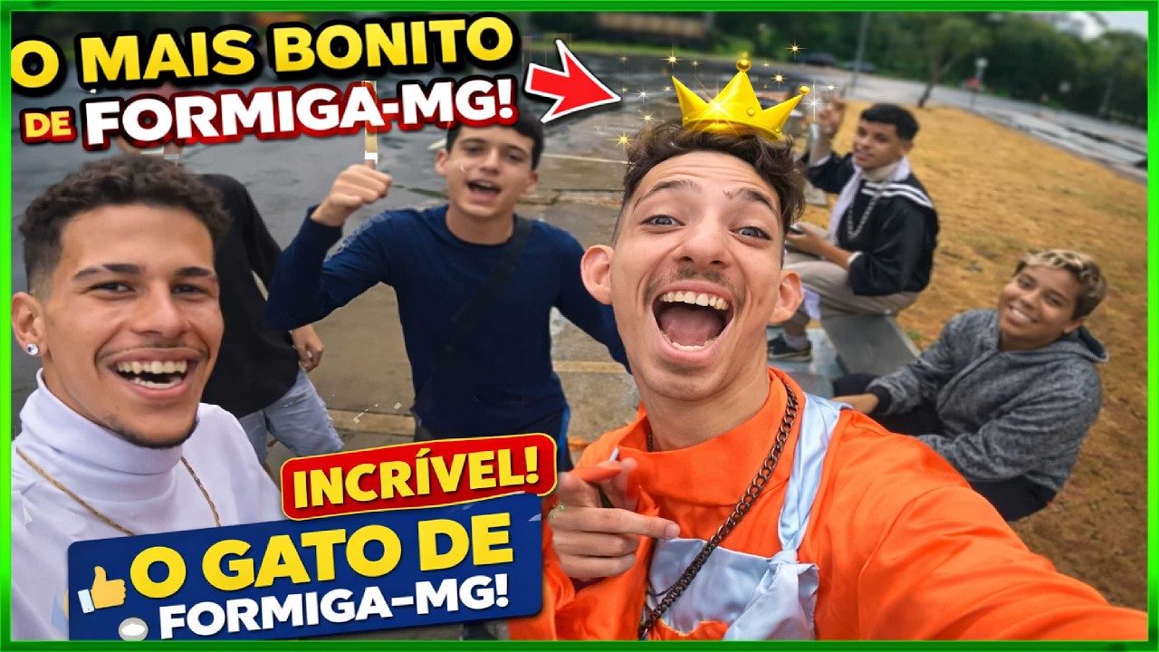 O CARA MAIS LINDO DE FORMIGA APARECEU NO VIDEO !!!