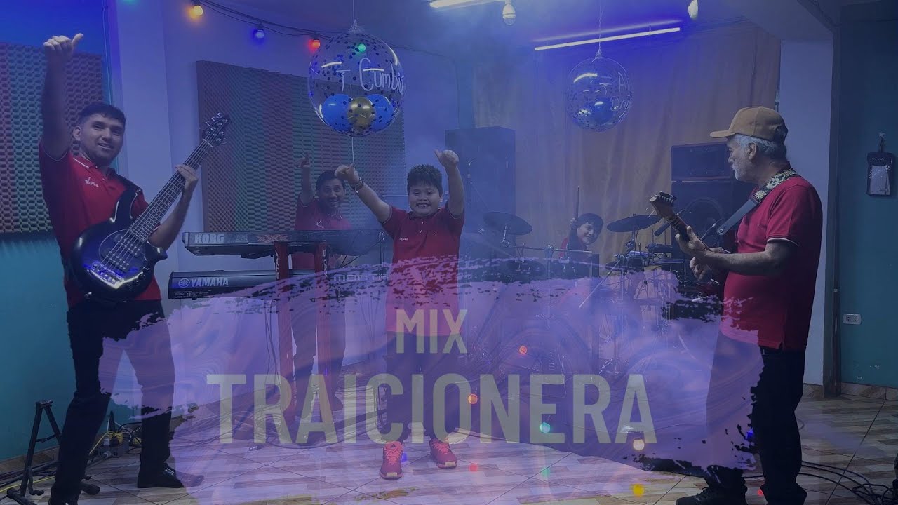 MIX TRAICIONERA (FRANCO ROJAS,ENLACE,  PIENSO EN TI, TE SUEÑO. OJITOS NEGROS,  TRAICIONERA)