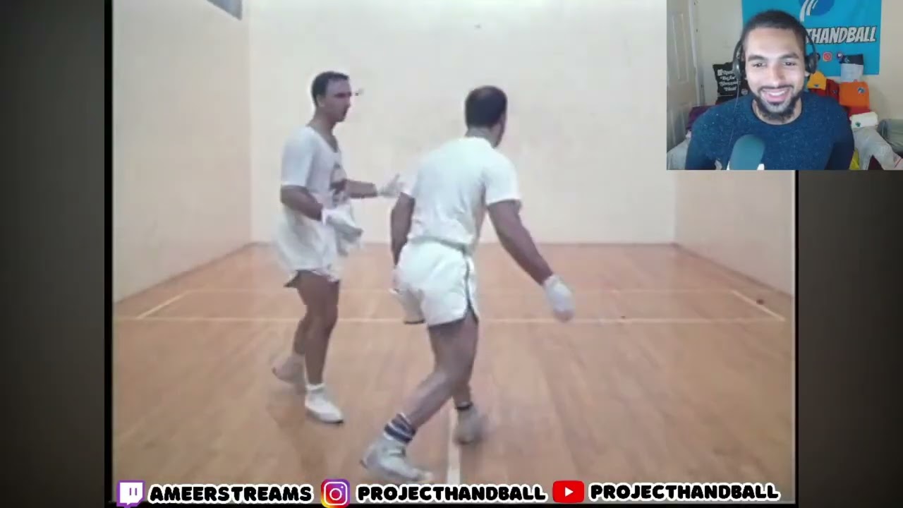 Mike Tyson's Trainer Playing Handball (hes actually good!)