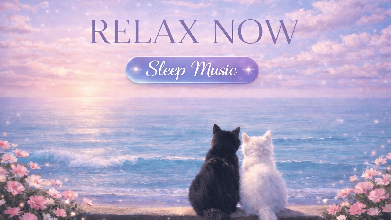 Relax NOW 💗 Healing Sleep Music • Quiet Thoughts, Deep Rest (3 HOURS)