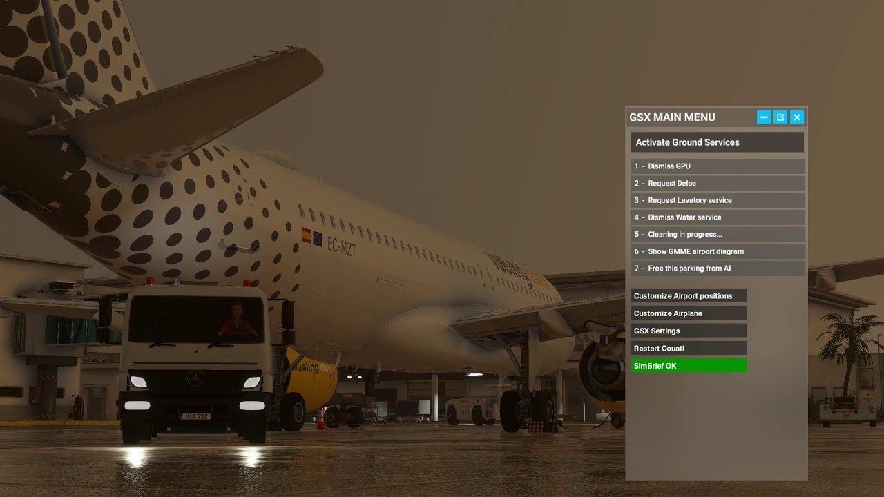Microsoft Flight Simulator MAD-RBA